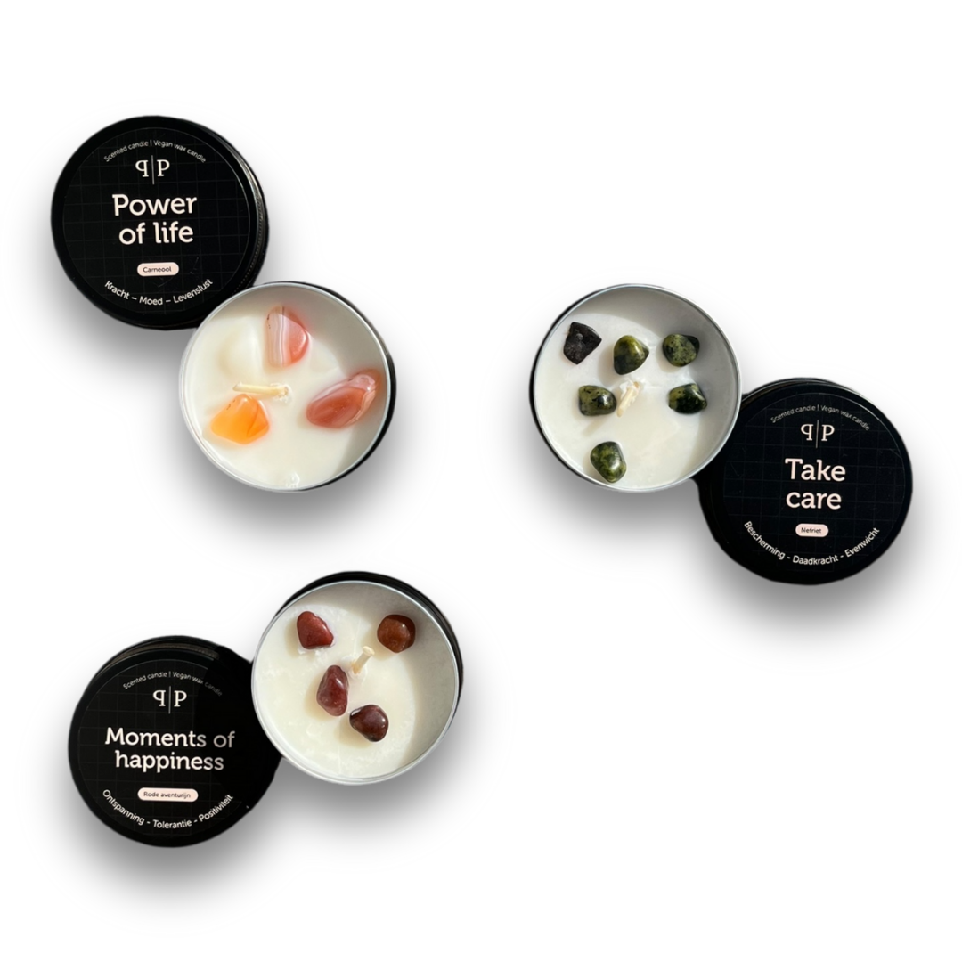 Geurkaarsje Moments of Happiness